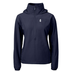 Chicago Cubs Cutter & Buck Women's Cooperstown Collection Charter Eco Recycled Half-Zip Anorak Jacket - MLB