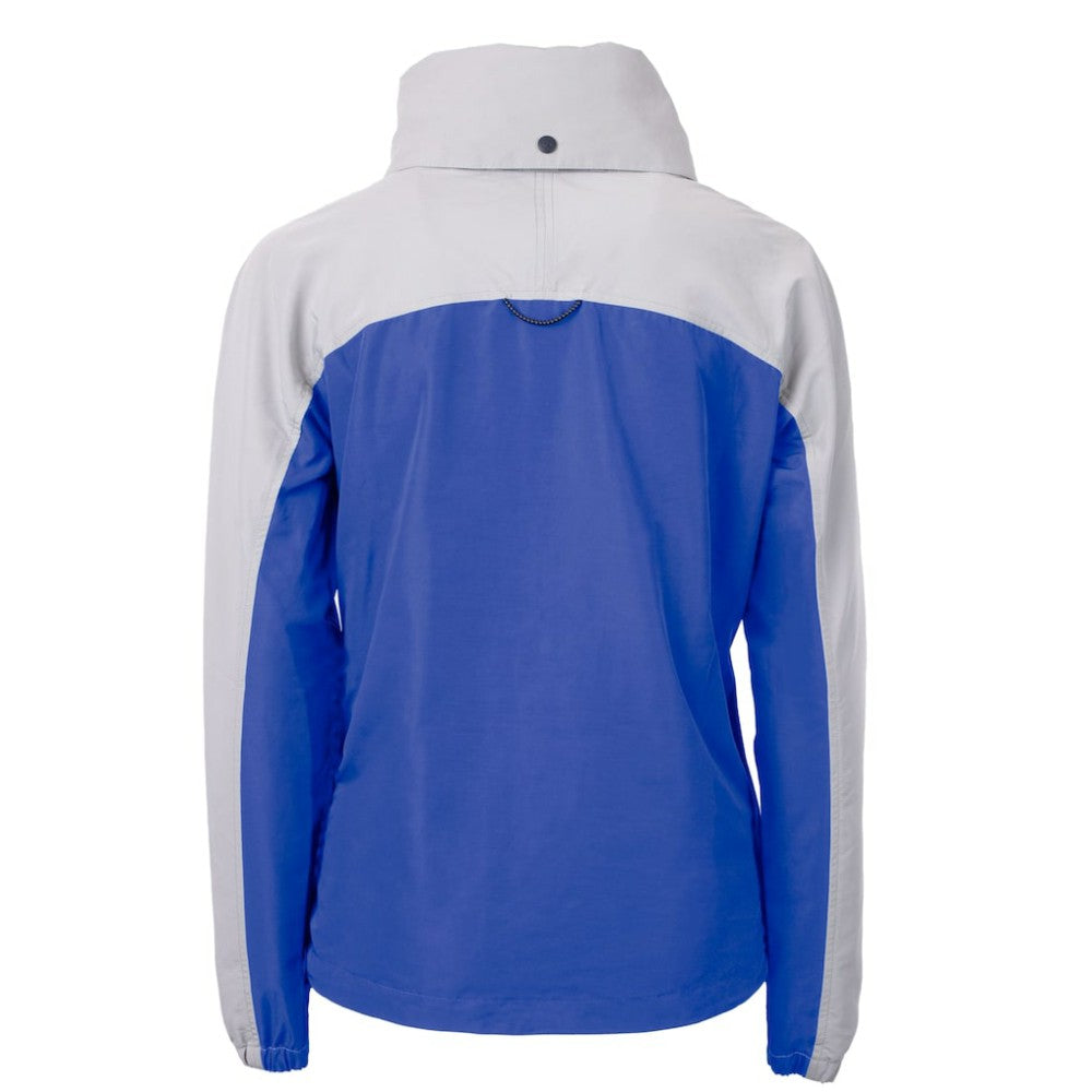 Los Angeles Dodgers Cutter & Buck Women's  Charter Eco Recycled Half-Zip Anorak Jacket - MLB
