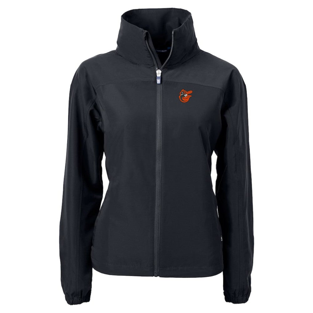 Baltimore Orioles Cutter & Buck Women's  Charter Eco Recycled Full-Zip Jacket - MLB