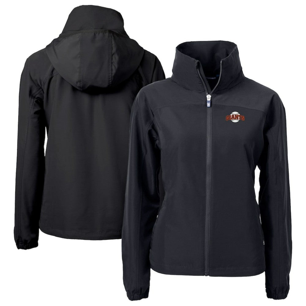 San Francisco Giants Cutter & Buck Women's  Charter Eco Recycled Full-Zip Jacket - MLB