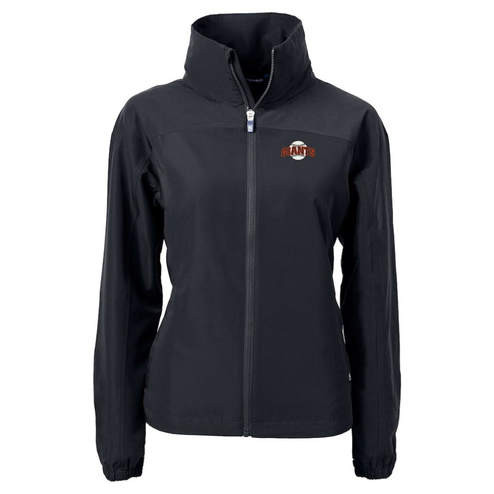 San Francisco Giants Cutter & Buck Women's  Charter Eco Recycled Full-Zip Jacket - MLB