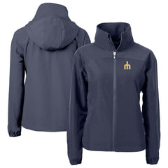 Seattle Mariners Cutter & Buck Women's  Charter Eco Recycled Full-Zip Jacket - MLB