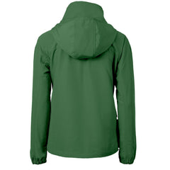 Athletics Cutter & Buck Women's Charter Eco Recycled Full-Zip Jacket - MLB