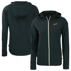 Detroit Tigers Cutter & Buck Women's  Daybreak Eco Recycled Full-Zip Hoodie Jacket - MLB