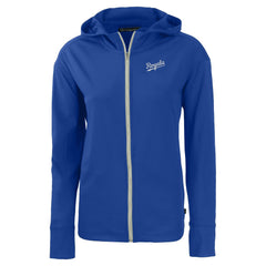 Kansas City Royals Cutter & Buck Women's  Daybreak Eco Recycled Full-Zip Hoodie Jacket - MLB