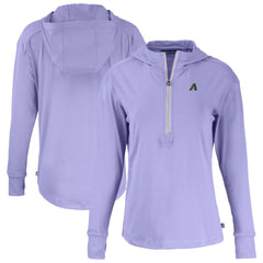 Arizona Diamondbacks Cutter & Buck Women's Daybreak Eco Recycled Half-Zip Hoodie - MLB