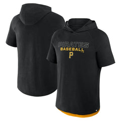 Pittsburgh Pirates Fanatics Clubhouse Optimal Play Raglan Hoodie T-Shirt - MLB