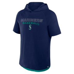Seattle Mariners Fanatics Clubhouse Optimal Play Raglan Hoodie T-Shirt - MLB