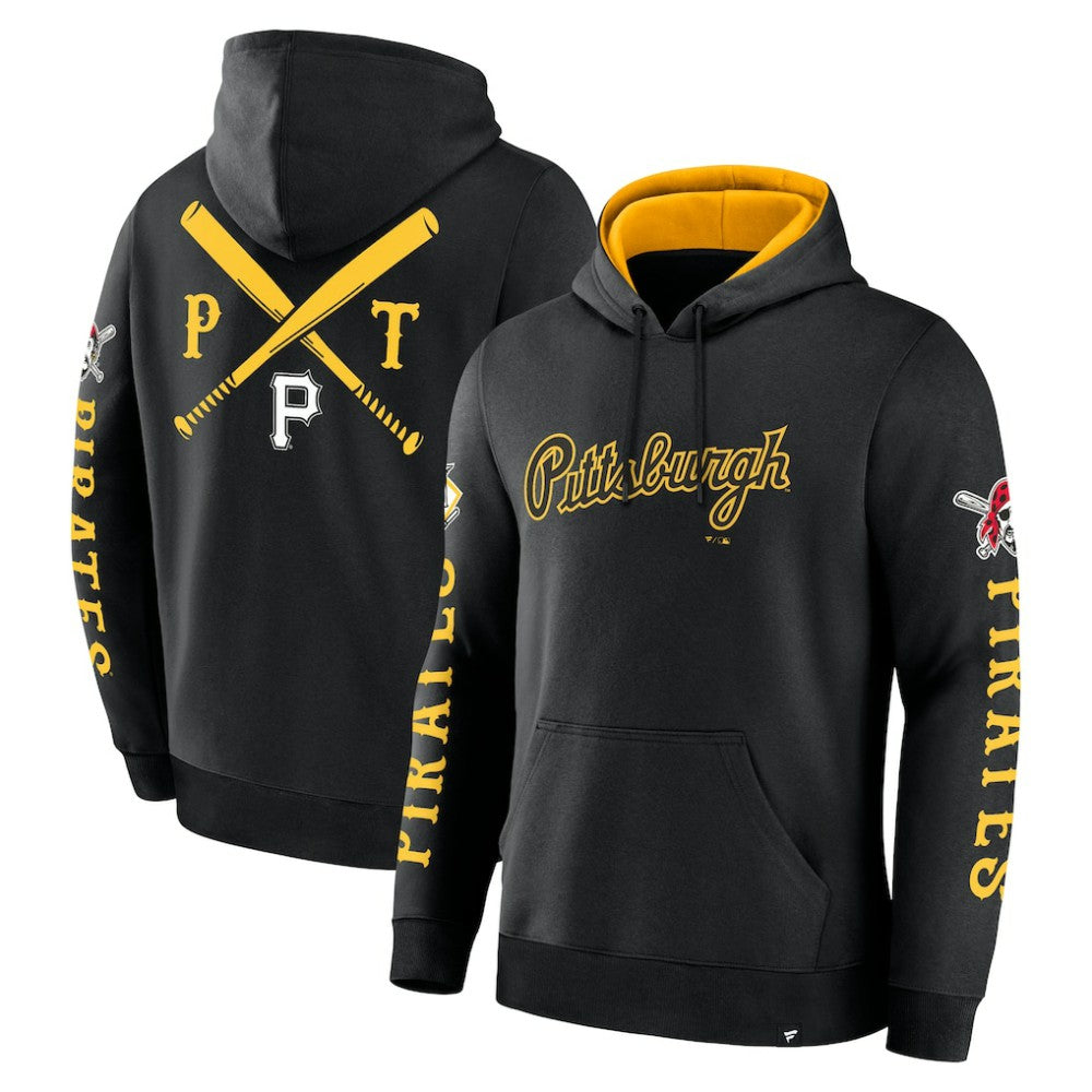Pittsburgh Pirates Fanatics Big City Legacy Fleece Pullover Hoodie - MLB