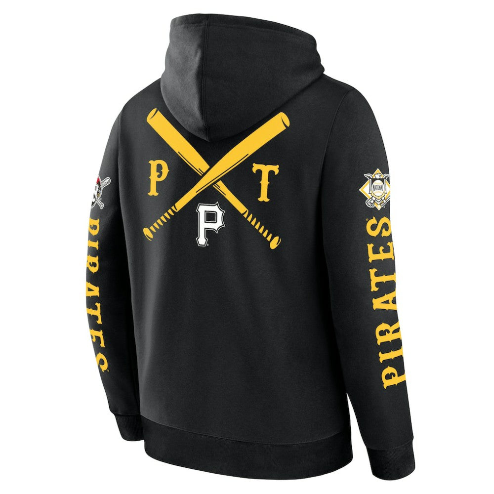 Pittsburgh Pirates Fanatics Big City Legacy Fleece Pullover Hoodie - MLB