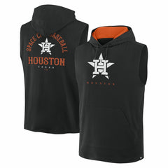 Houston Astros Fanatics Fire Speed Sleeveless Pullover Hoodie - MLB