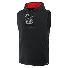 St. Louis Cardinals Fanatics Fire Speed Sleeveless Pullover Hoodie - MLB