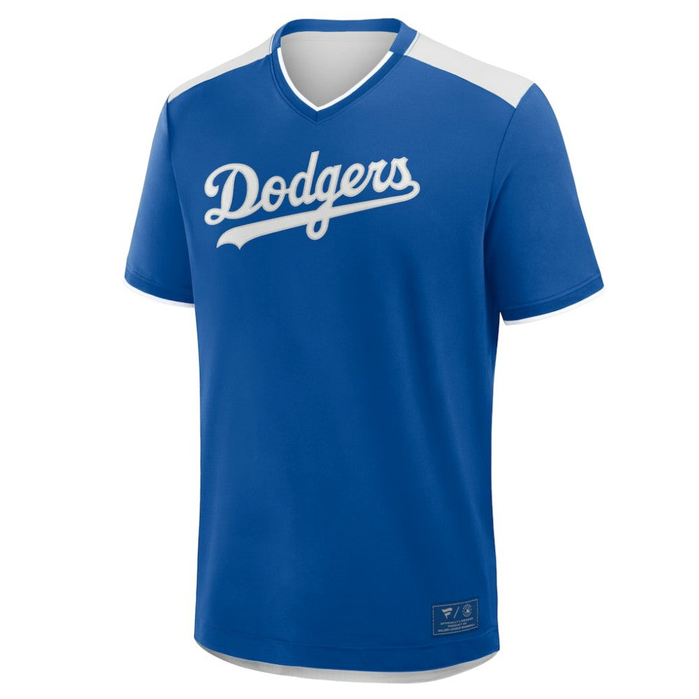 Los Angeles Dodgers Fanatics Walk Off V-Neck T-Shirt - MLB