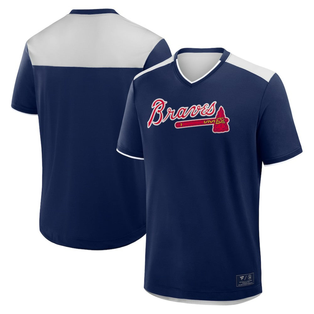 Atlanta Braves Fanatics Walk Off V-Neck T-Shirt - MLB