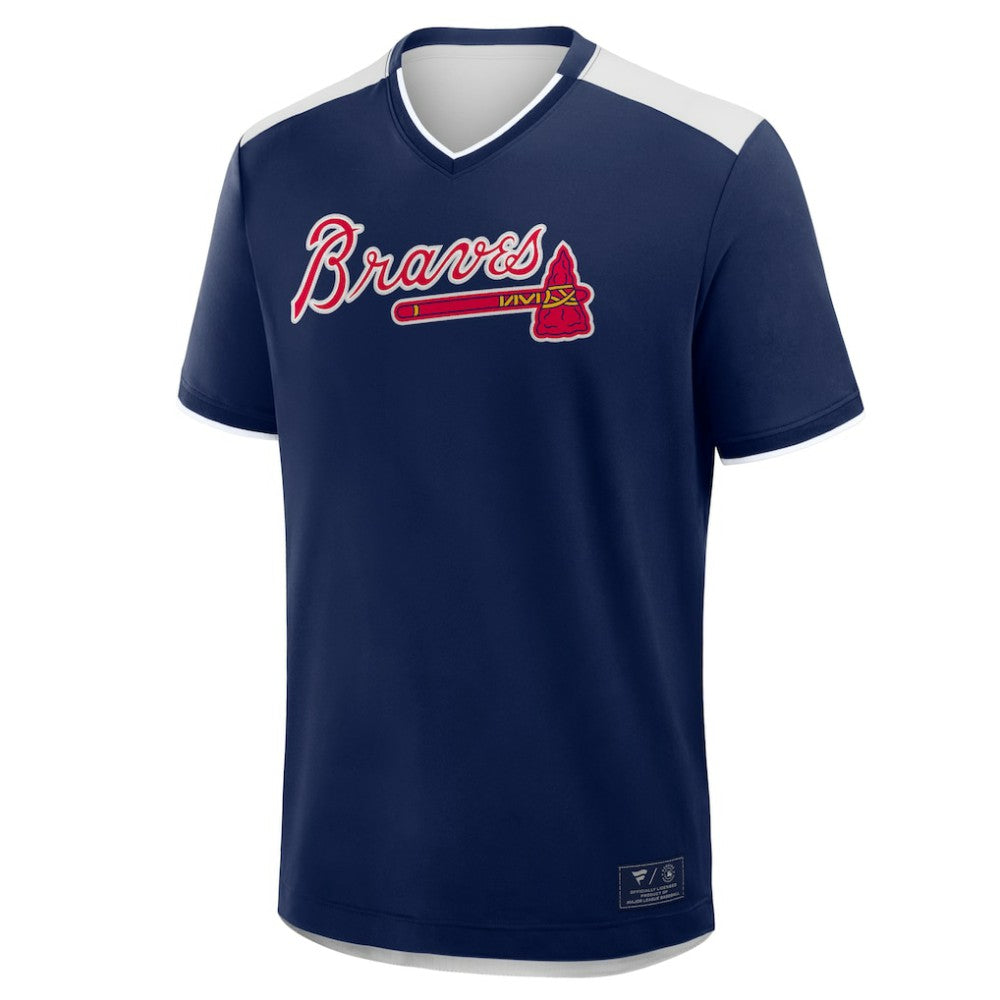 Atlanta Braves Fanatics Walk Off V-Neck T-Shirt - MLB