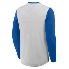 Chicago Cubs Fanatics Clubhouse Long Sleeve Henley Shirt - MLB
