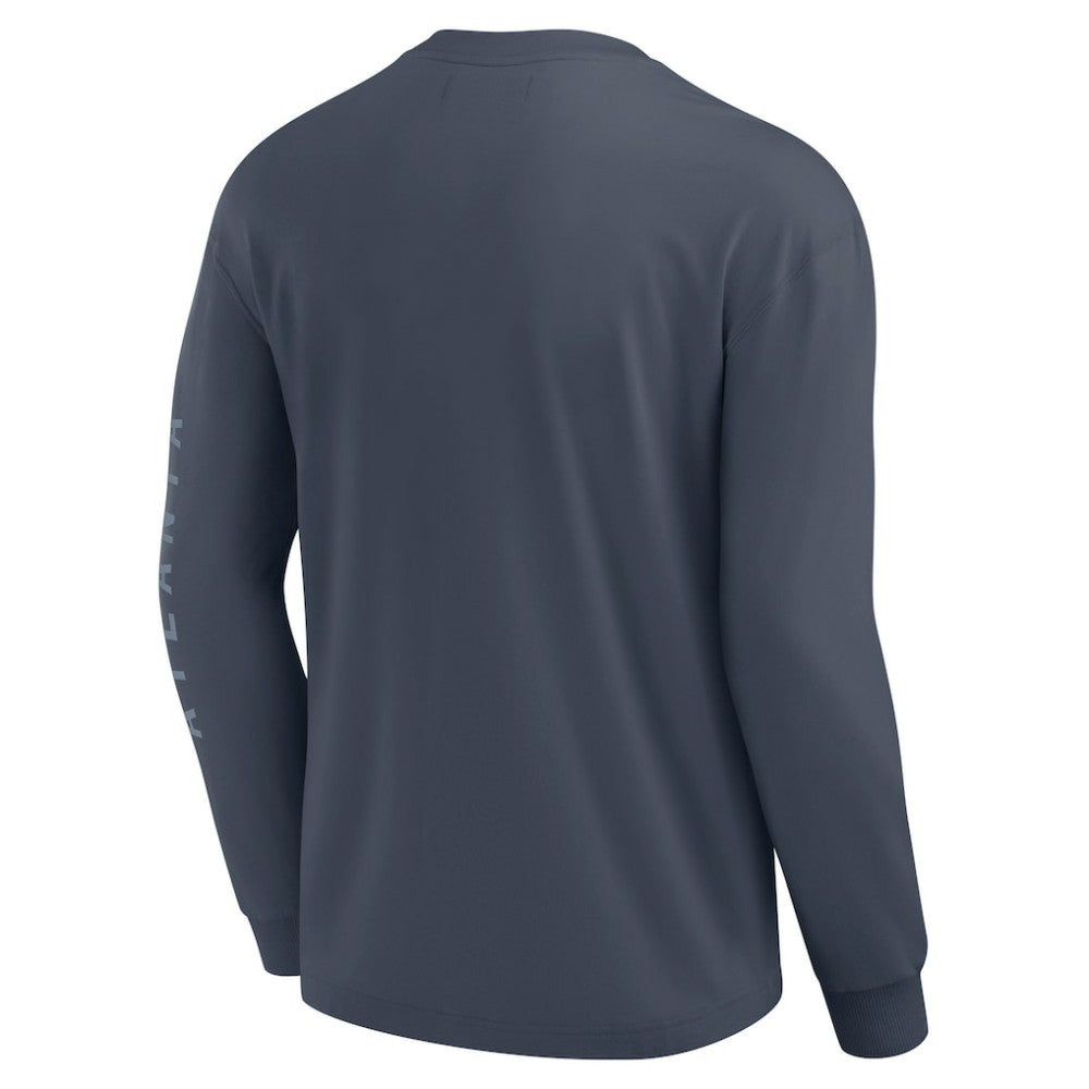 Atlanta Braves Fanatics Elements Future Ground Tonal Info Long Sleeve T-Shirt - MLB
