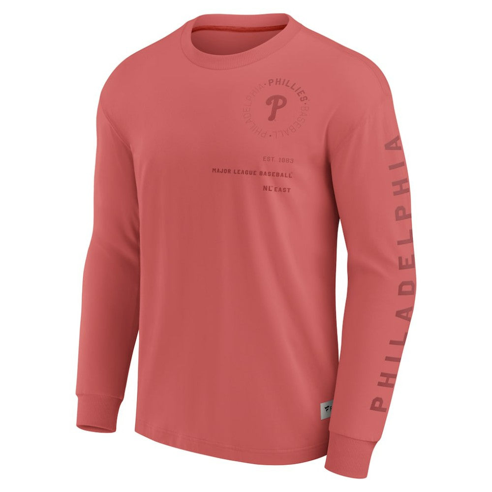 Philadelphia Phillies Fanatics Elements Future Ground Tonal Info Long Sleeve T-Shirt - MLB