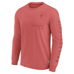 Philadelphia Phillies Fanatics Elements Future Ground Tonal Info Long Sleeve T-Shirt - MLB
