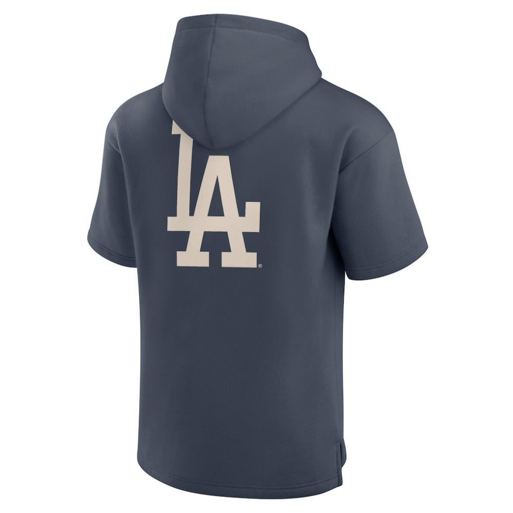Los Angeles Dodgers Fanatics Elements Future Ground Lettering Short Sleeve Pullover Hoodie - MLB