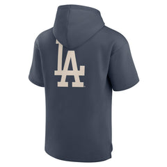 Los Angeles Dodgers Fanatics Elements Future Ground Lettering Short Sleeve Pullover Hoodie - MLB