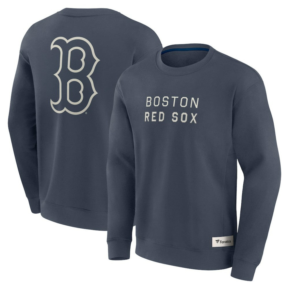 Boston Red Sox Fanatics Elements Future Ground Lettering Pullover Sweatshirt - MLB