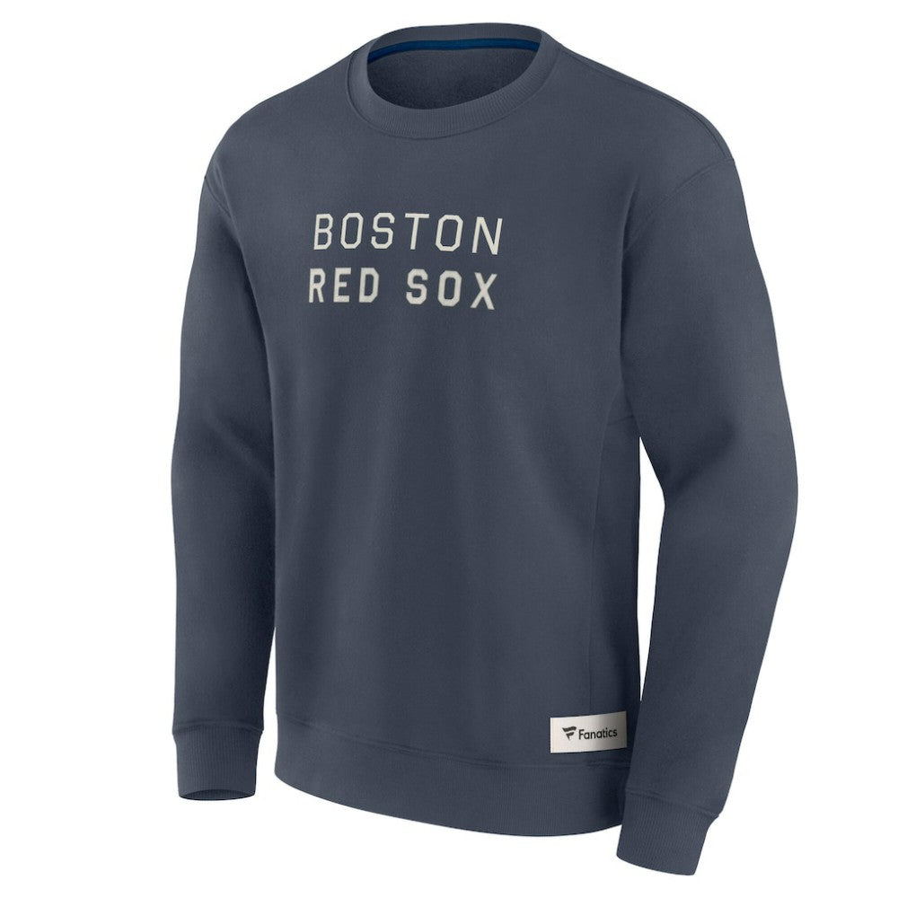 Boston Red Sox Fanatics Elements Future Ground Lettering Pullover Sweatshirt - MLB
