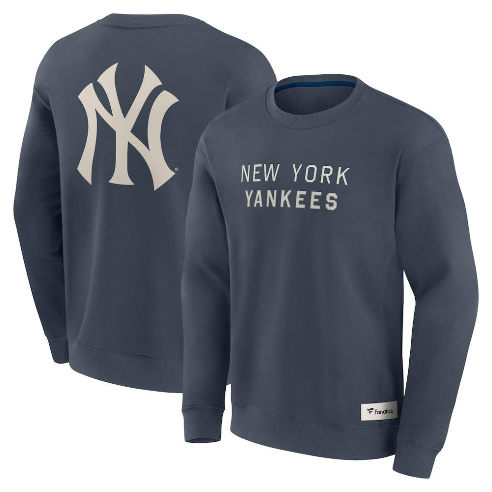 New York Yankees Fanatics Elements Future Ground Lettering Pullover Sweatshirt - MLB
