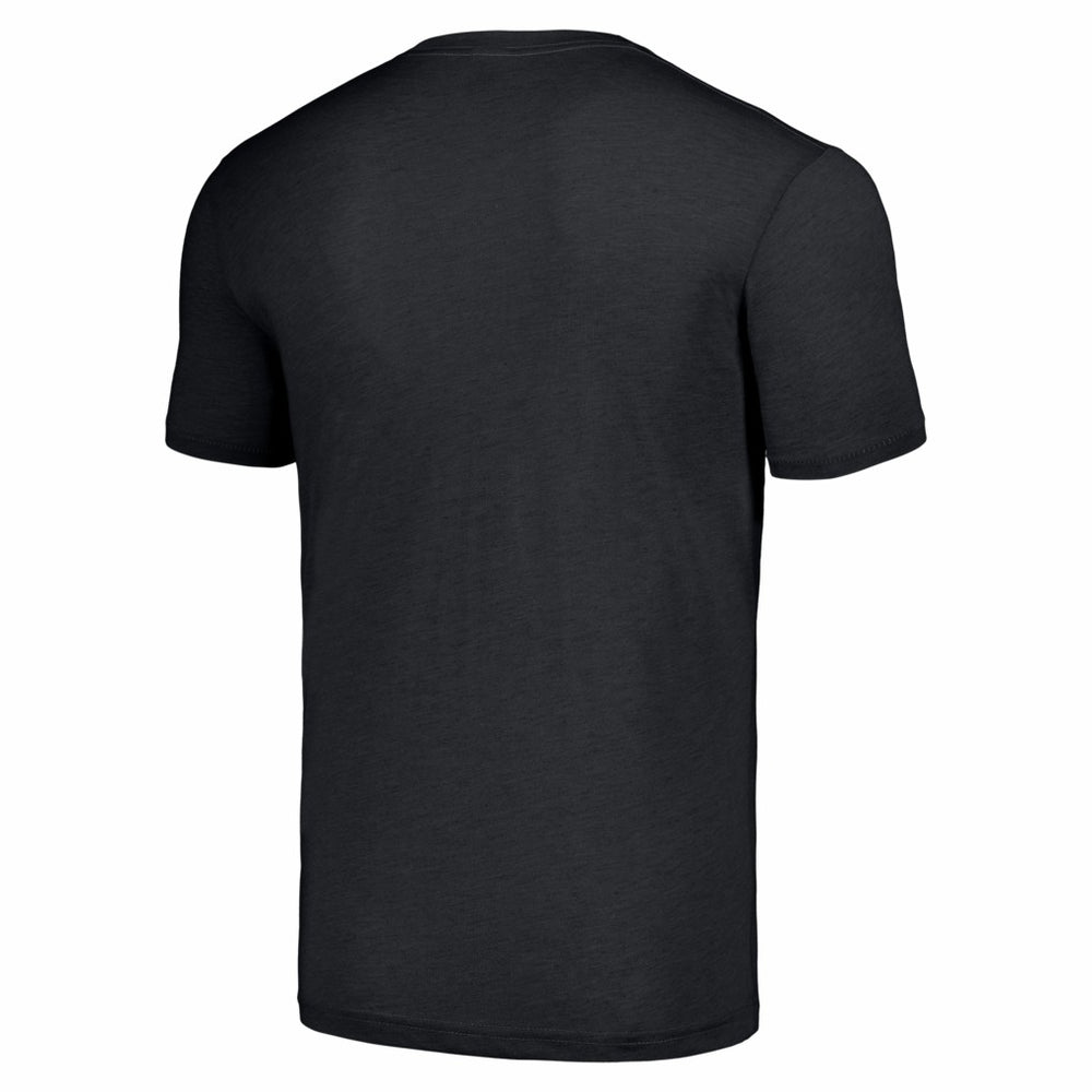 Derrick Henry Baltimore Ravens Homage Unisex Caricature Player Tri-Blend T-Shirt Charcoal | NFL