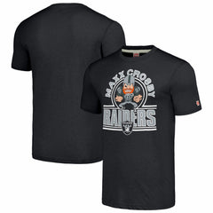 Maxx Crosby Las Vegas Raiders Homage Unisex Caricature Player Tri-Blend T-Shirt Charcoal | NFL