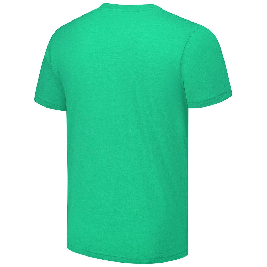 Saquon Barkley Philadelphia Eagles Homage Unisex NFL Blitz Player Tri-Blend T-Shirt Heathered Kelly Green | NFL