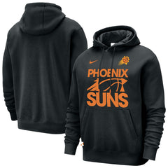 Phoenix Suns Courtside Club Pullover Hoodie Black - NBA