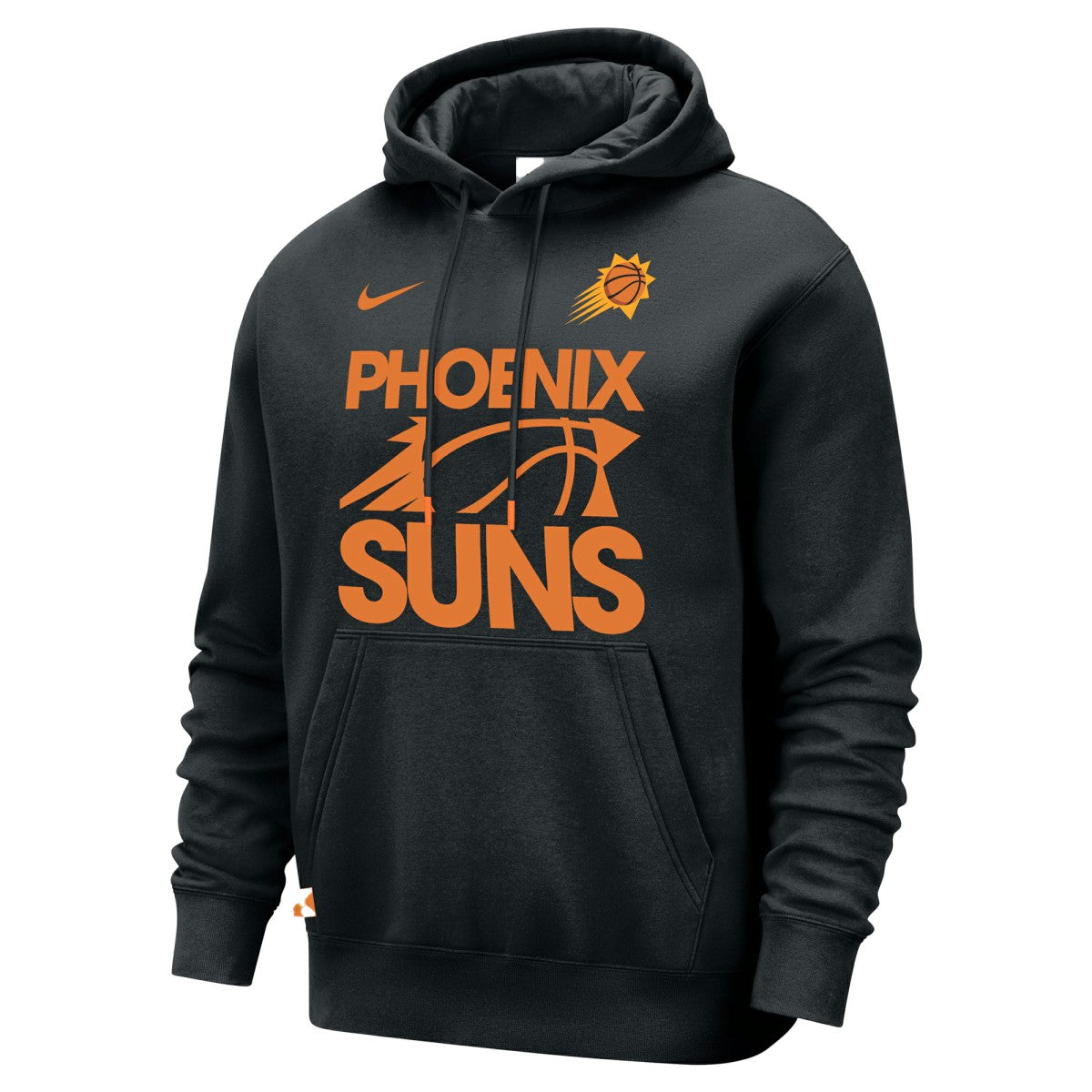 Phoenix Suns Courtside Club Pullover Hoodie Black - NBA