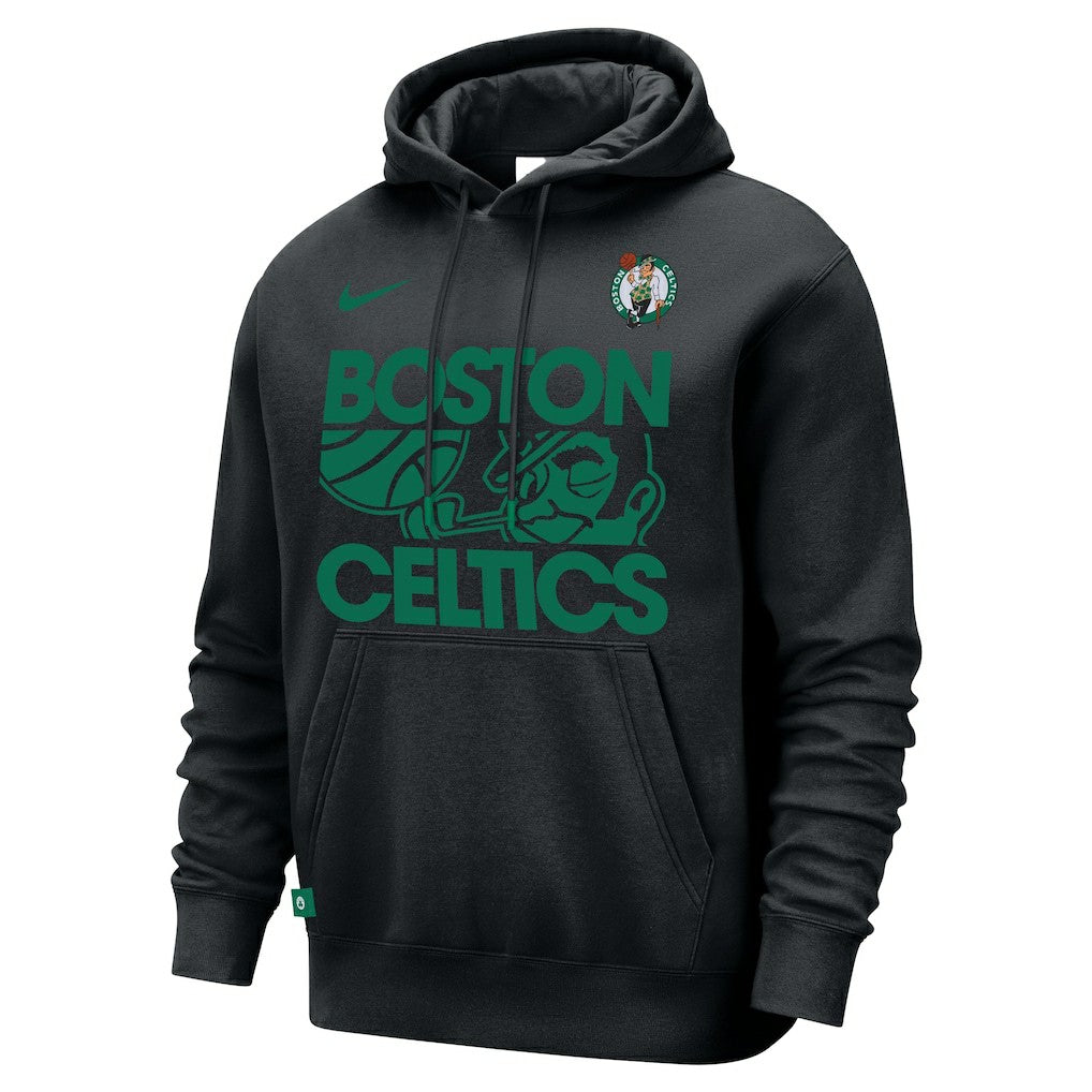 Boston Celtics Courtside Club Pullover Hoodie Black - NBA