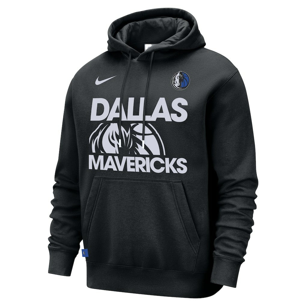 Dallas Mavericks Courtside Club Pullover Hoodie Black - NBA