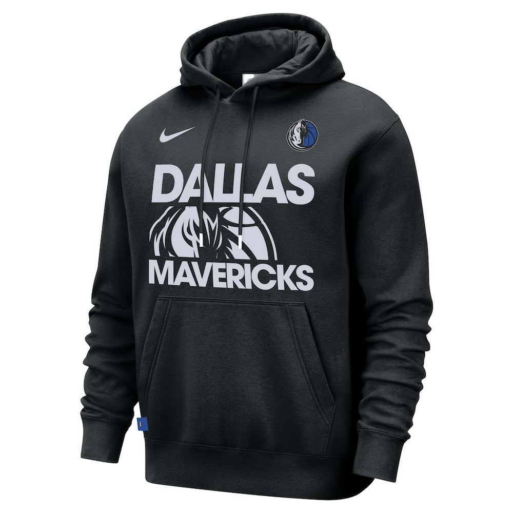 Dallas Mavericks Courtside Club Pullover Hoodie Black - NBA