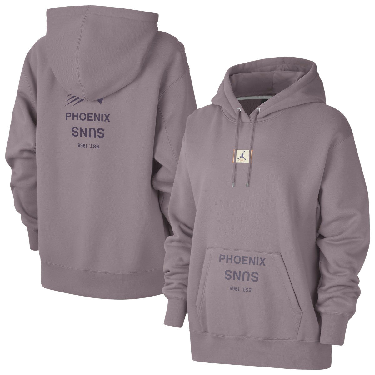 Phoenix Suns Jordan Brand Women's Courtside Statement Edition Premium Pullover Hoodie Purple - NBA