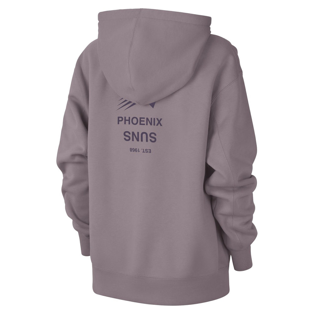 Phoenix Suns Jordan Brand Women's Courtside Statement Edition Premium Pullover Hoodie Purple - NBA