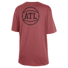 Atlanta Hawks Jordan Brand Women's Courtside Statement Edition Boyfriend T-Shirt Red - NBA