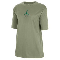 Boston Celtics Jordan Brand Women's Courtside Statement Edition Boyfriend T-Shirt Green - NBA