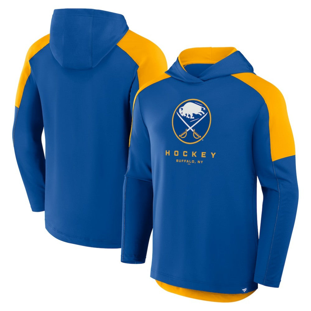 Buffalo Sabres Fanatics Meta Game Transitional Pullover Hoodie - Royal - NHL
