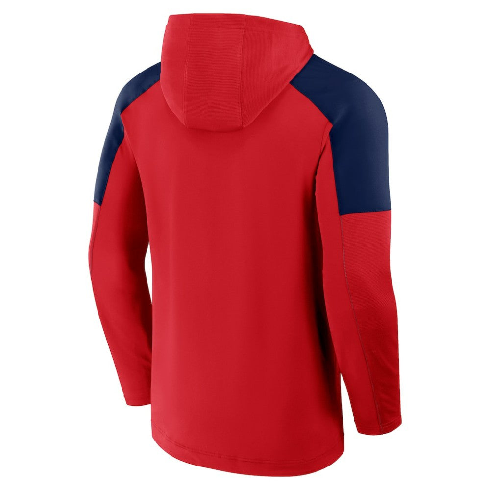 Washington Capitals Fanatics Meta Game Transitional Pullover Hoodie - Red - NHL