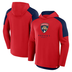 Florida Panthers Fanatics Meta Game Transitional Pullover Hoodie - Red - NHL