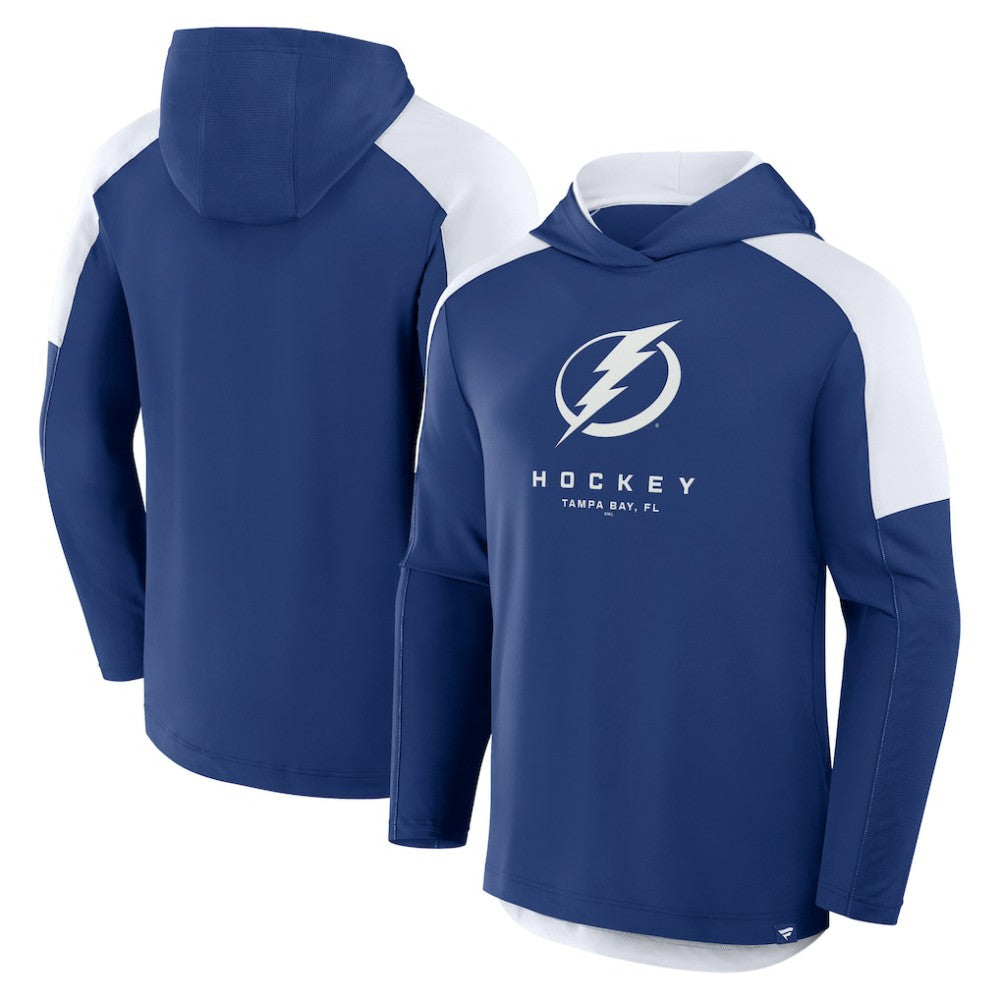 Tampa Bay Lightning Fanatics Meta Game Transitional Pullover Hoodie - Blue - NHL