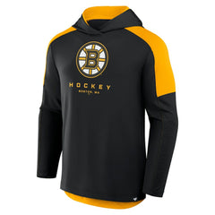 Boston Bruins Fanatics Meta Game Transitional Pullover Hoodie - Black - NHL