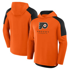 Philadelphia Flyers Fanatics Meta Game Transitional Pullover Hoodie - Orange - NHL
