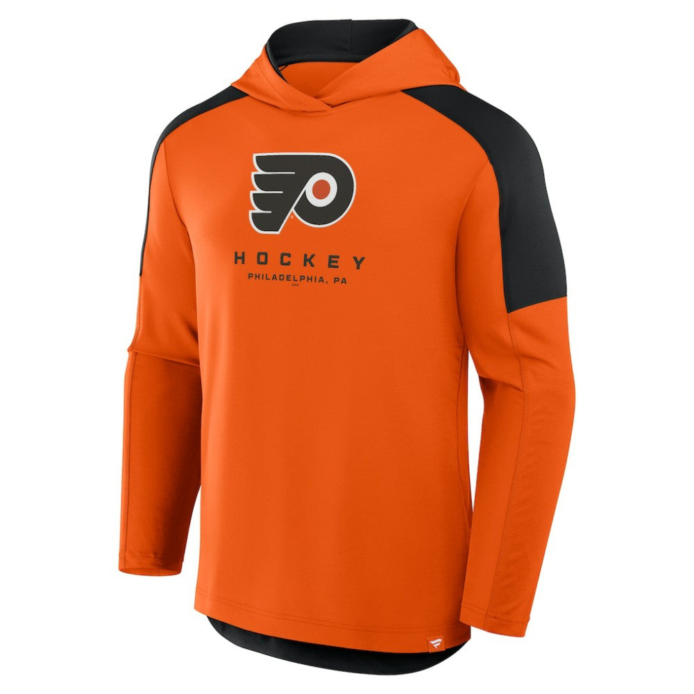 Philadelphia Flyers Fanatics Meta Game Transitional Pullover Hoodie - Orange - NHL