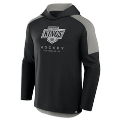 Los Angeles Kings Fanatics Meta Game Transitional Pullover Hoodie - Black - NHL