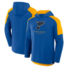 St. Louis Blues Fanatics Meta Game Transitional Pullover Hoodie - Royal - NHL