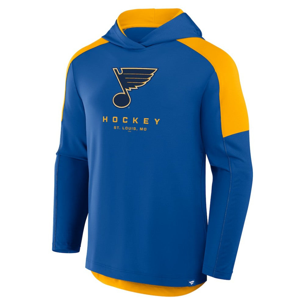 St. Louis Blues Fanatics Meta Game Transitional Pullover Hoodie - Royal - NHL